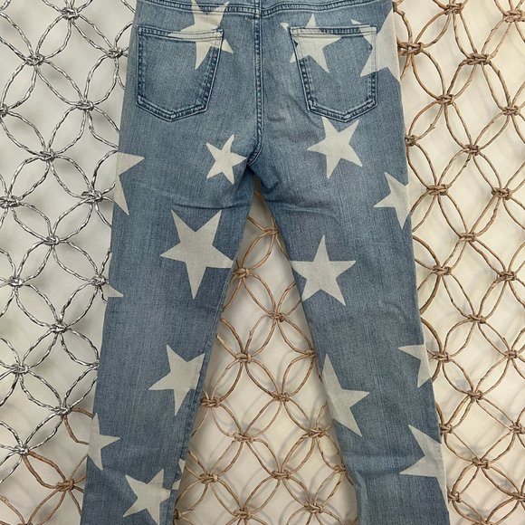 New With Tags Stella McCartney Jeans with Stars - size 27 - Picture 4 of 4